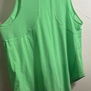 Lululemon Athletica Green Relaxed Tank Top